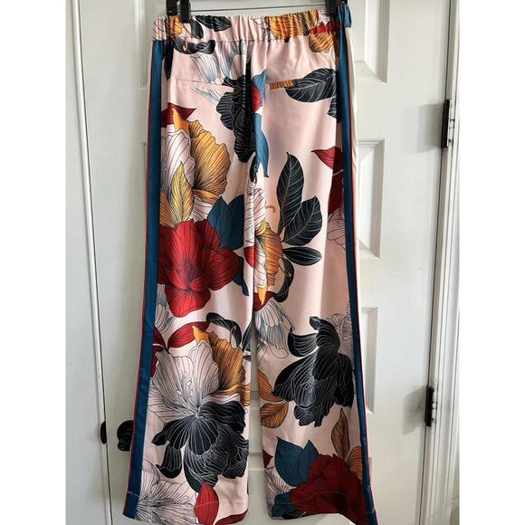 ANATOMIE Secret Garden Capsule Wide Leg Pants Women Sz Med Floral Resort NWT - Picture 6 of 9